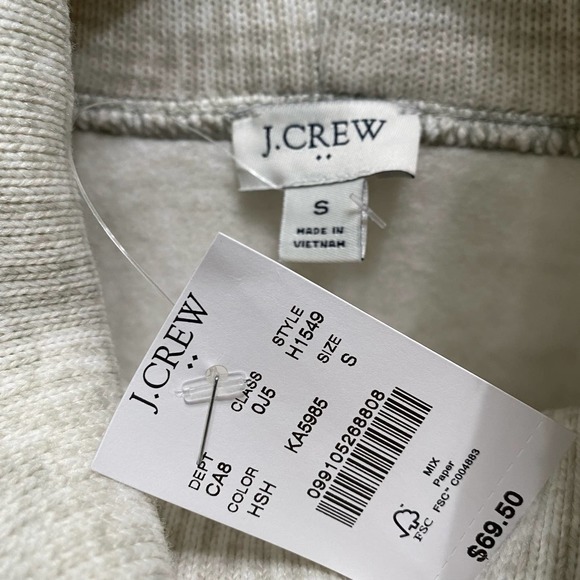 J Crew Funnel Neck Sweater Small New with Tags - Picture 6 of 6